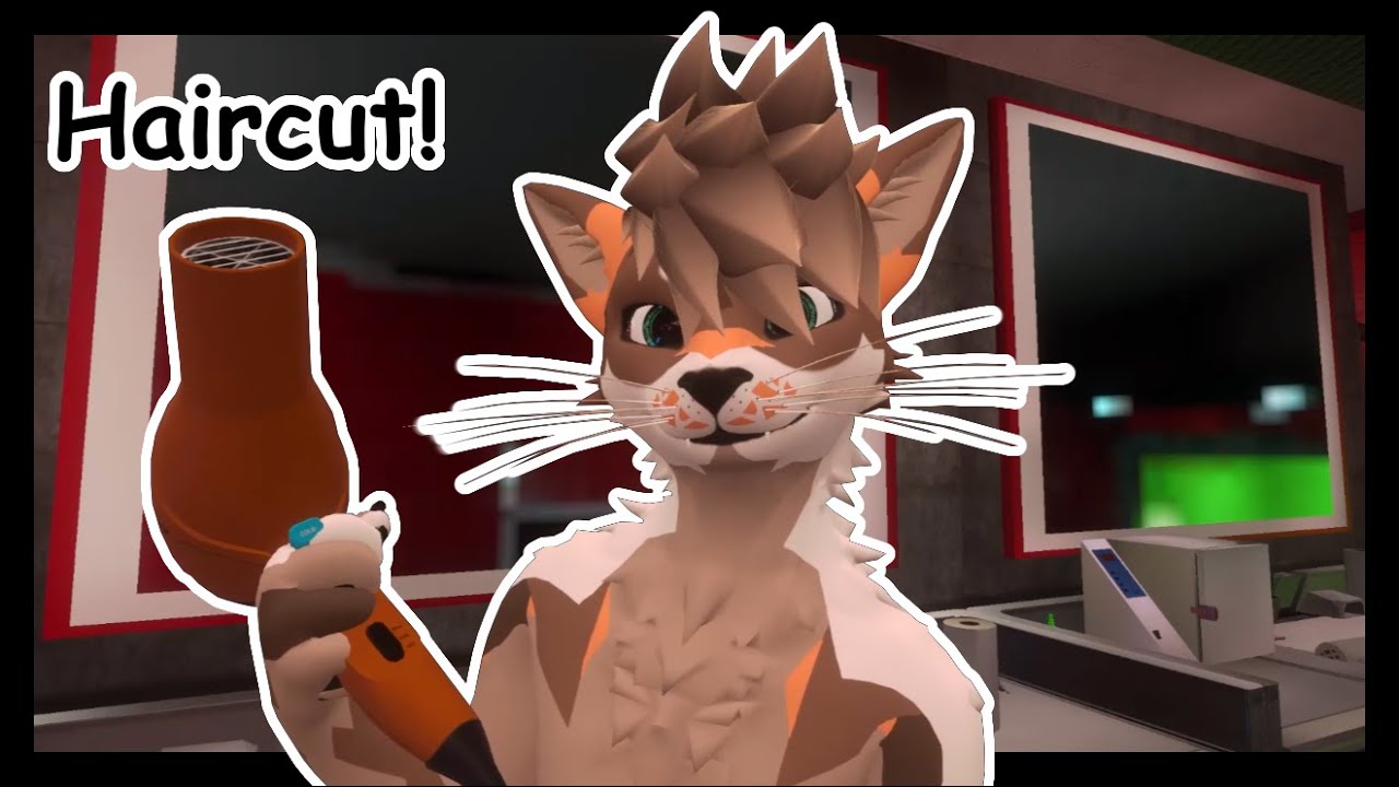 [Furry ASMR] Giving Your Hair a Quick Trim