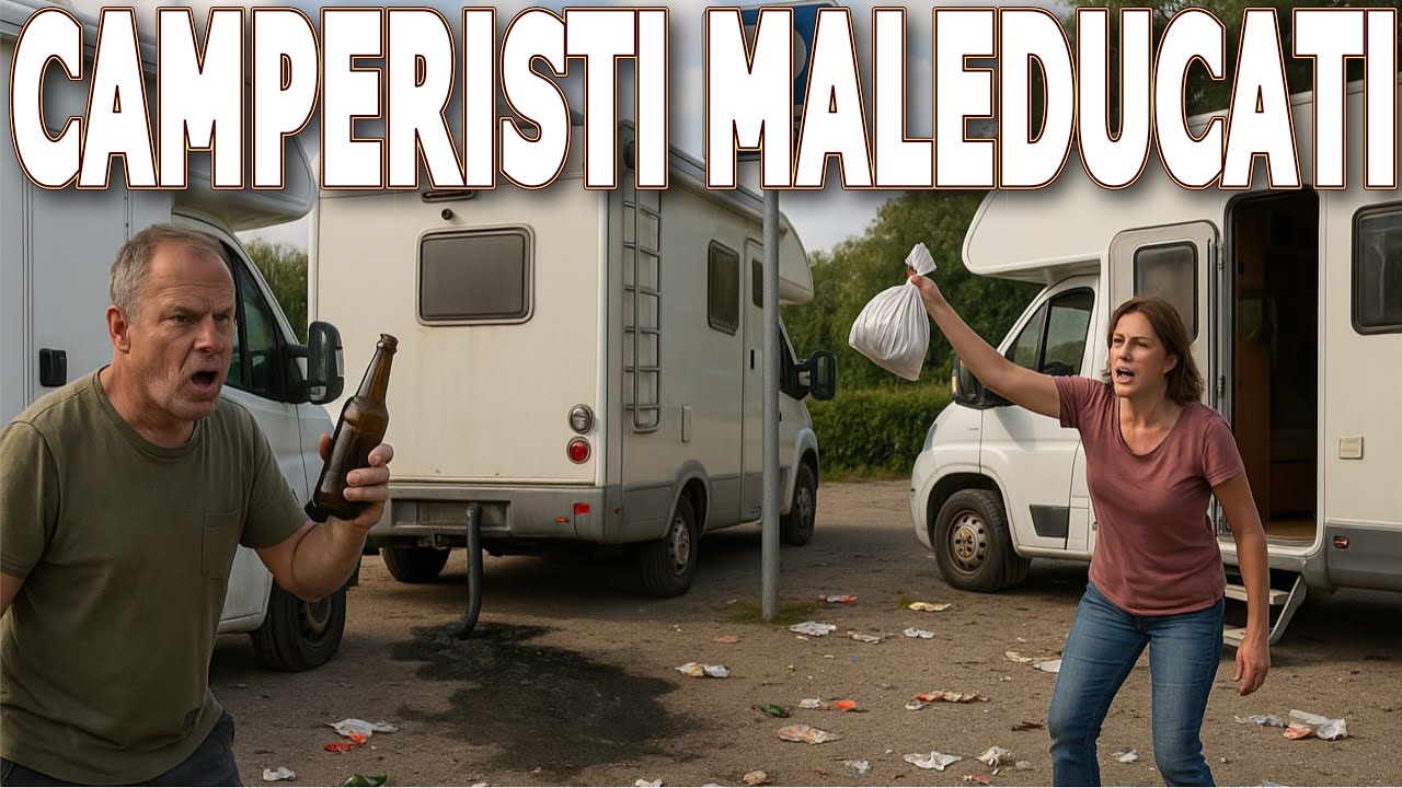 CAMPERISTI MALEDUCATI, LA TESTIMONIANZA DEI GESTORI CAMPING E AREE SOSTA CAMPER #camper #areacamper