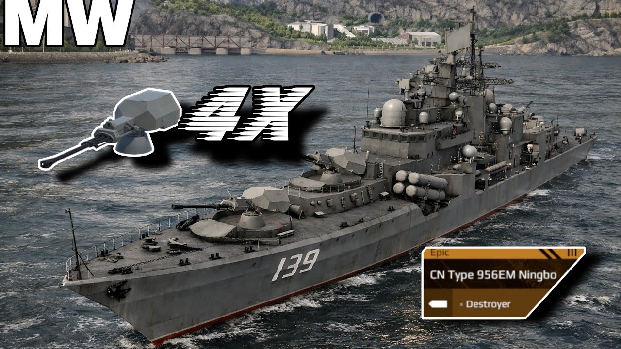 The New King - CN Type 956EM Ningbo | Saint Valentine's Day Event Review | Modern Warships 