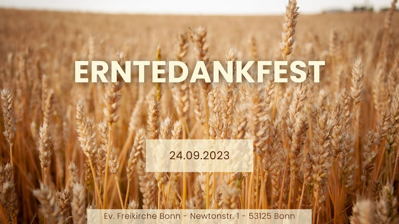 Erntedankfest | Johann Voth | Predigt 24.09.2023