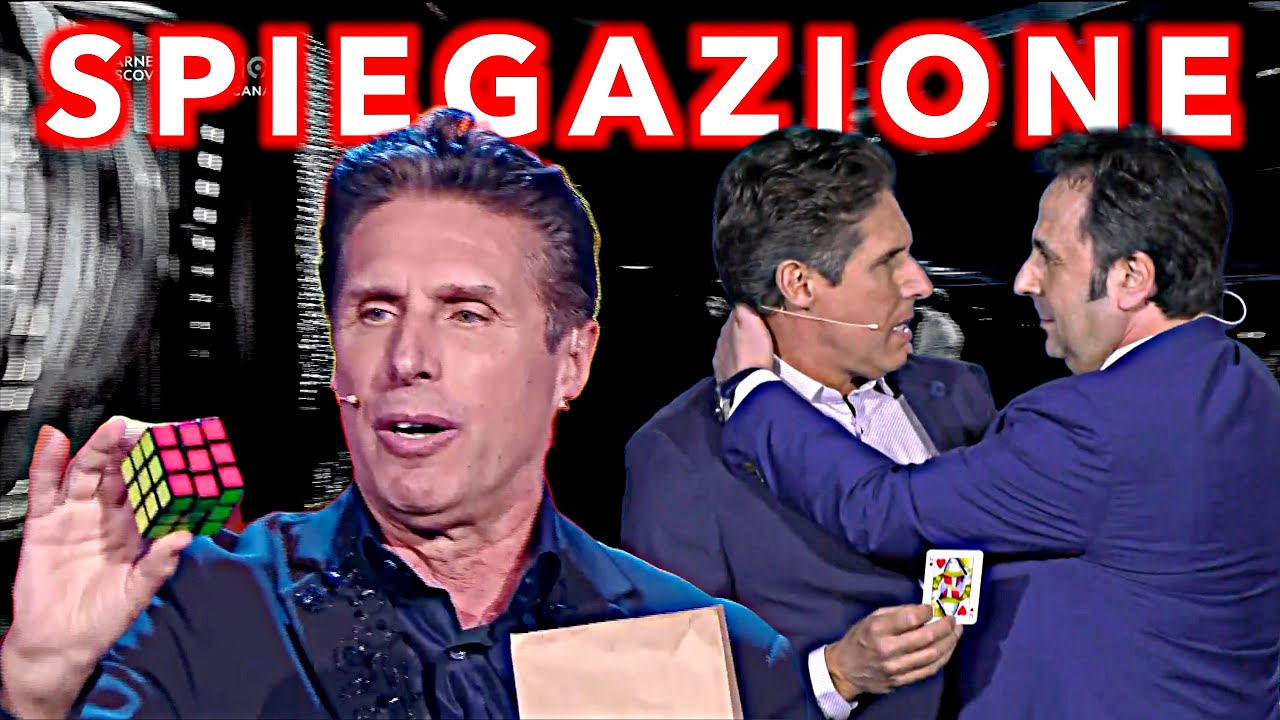 SPIEGAZIONE DI TUTTI I TRUCCHI DI MAGIA DI RAUL CREMONA - ep 1