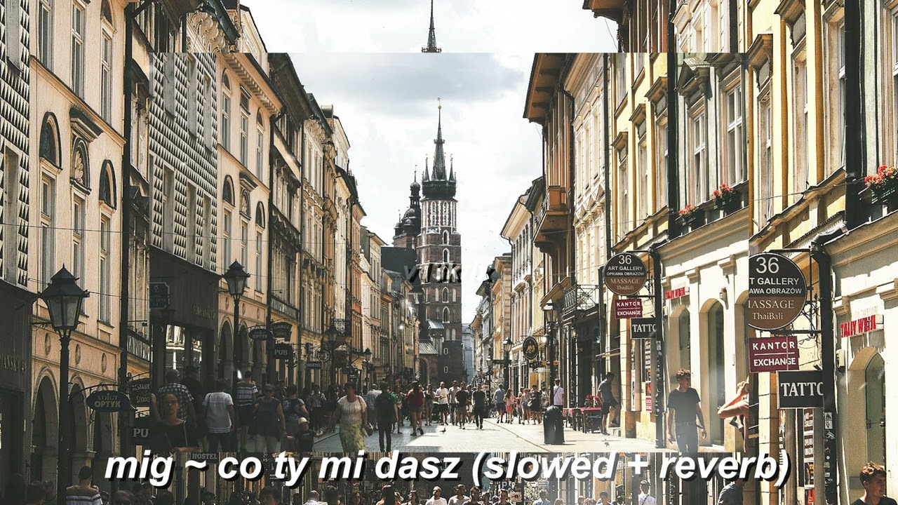 mig ~ co ty mi dasz (slowed + reverb)