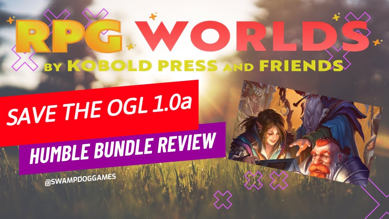 Raise Your Black Flag! Help save the OGL! Support 3rd Party Creators! 🏴&zwj;☠️ #humblebundle #osr #rpg