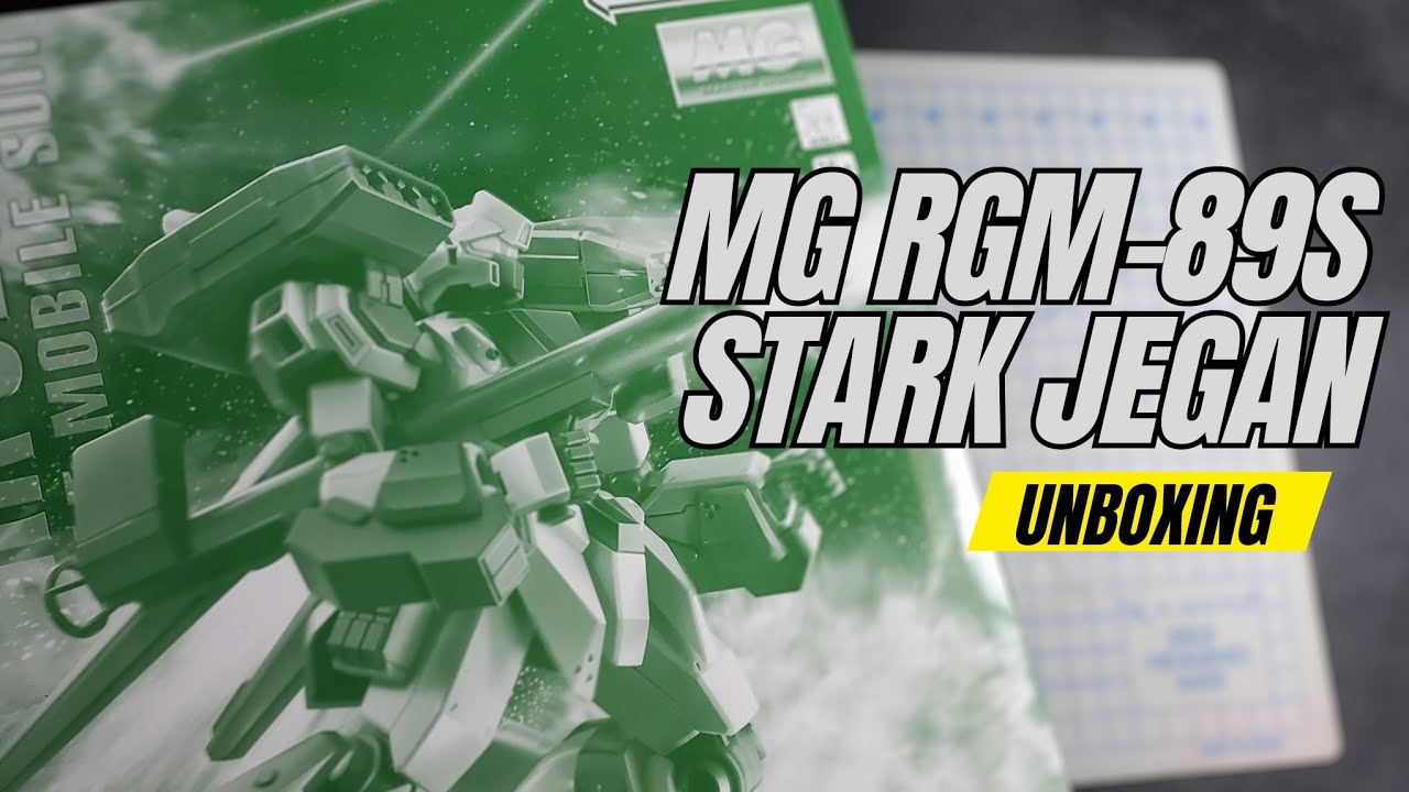 MG RGM-89S Stark Jegan - Unboxing