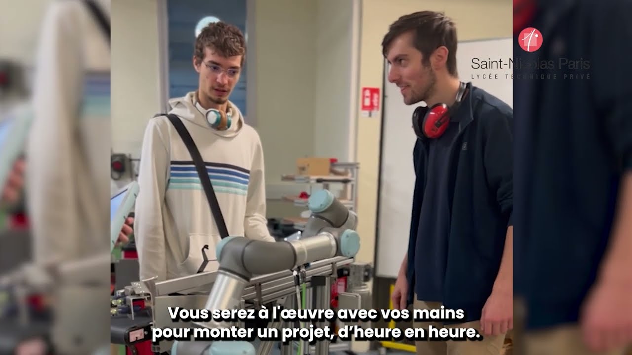 La voie professionnelle à #SaintNicolasParis6 !