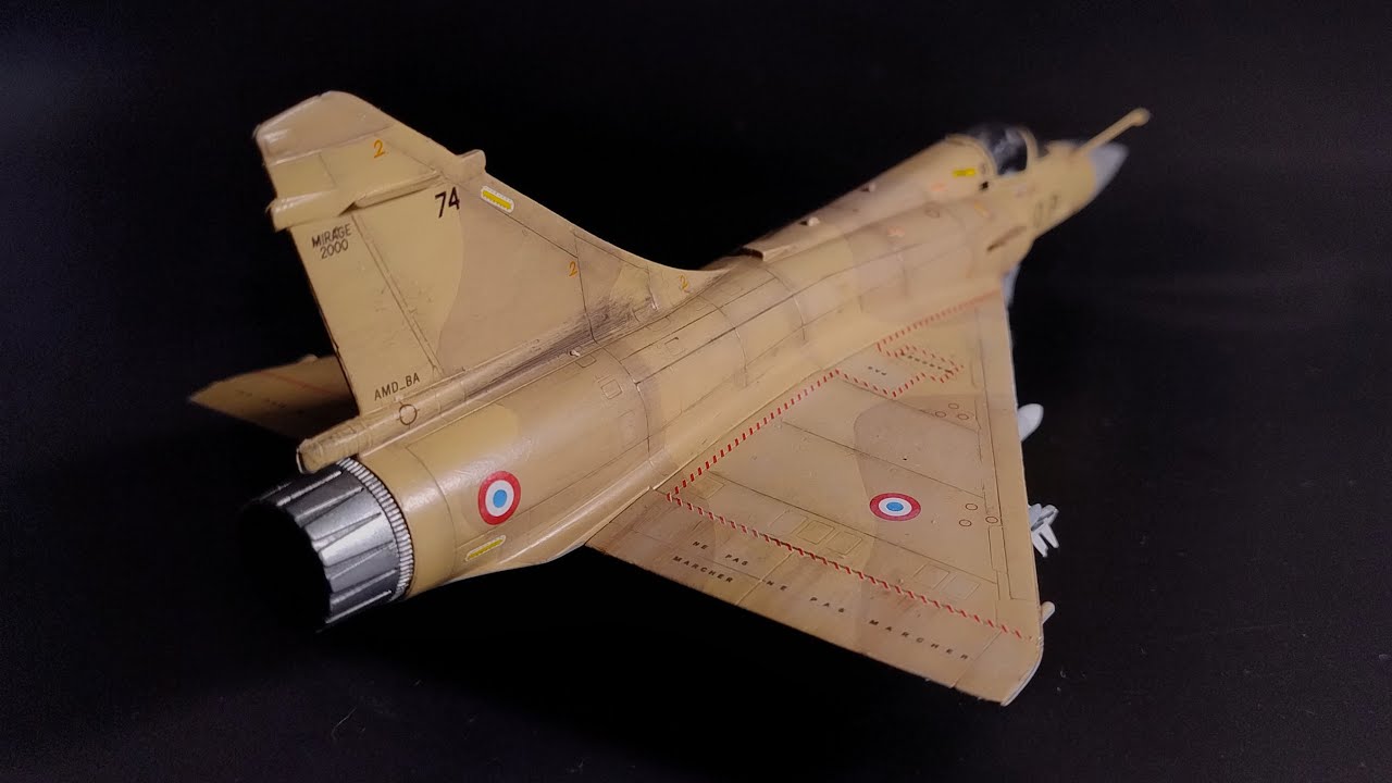 Italeri's Mirage 2000c Is A Disgrace.
