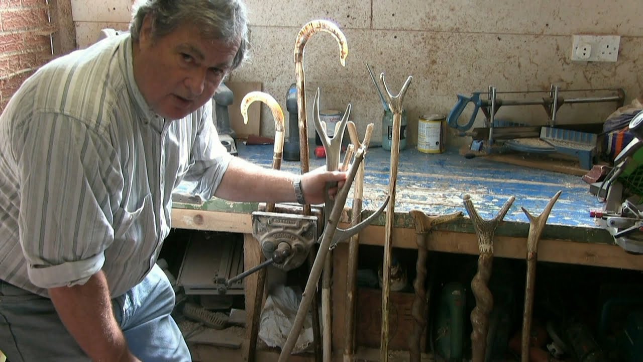 Making walking sticks