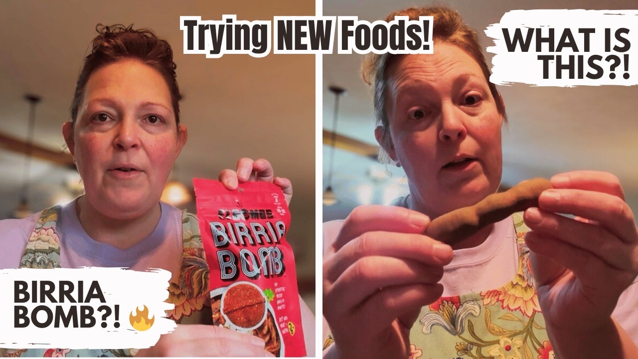 Cooking with a Birria Bomb + Trying Tamarind for the First Time!