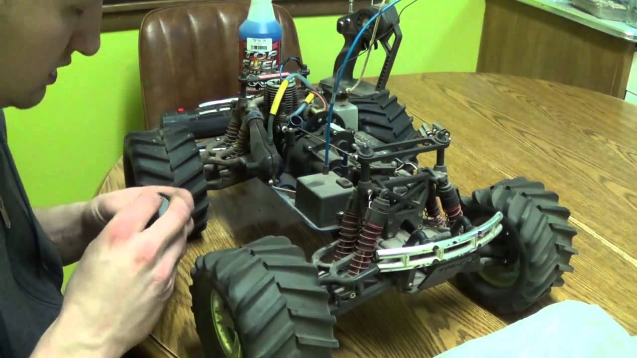 How to Tune-Up your Traxxas Nitro R/C with a 2.5 engine! T-maxx and Sportmaxx!