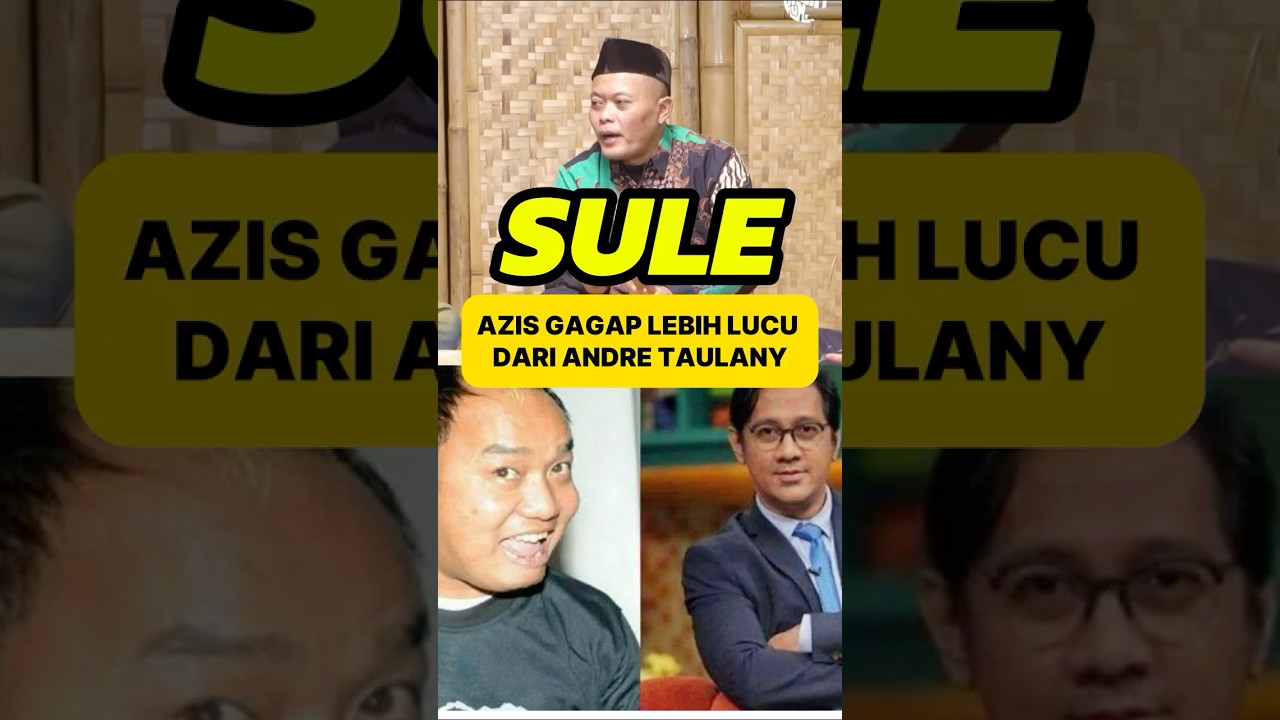Azis Gagap itu lebih lucu daripada Andre Taulany #azisgagap #sule #andretaulany #titikkumpul