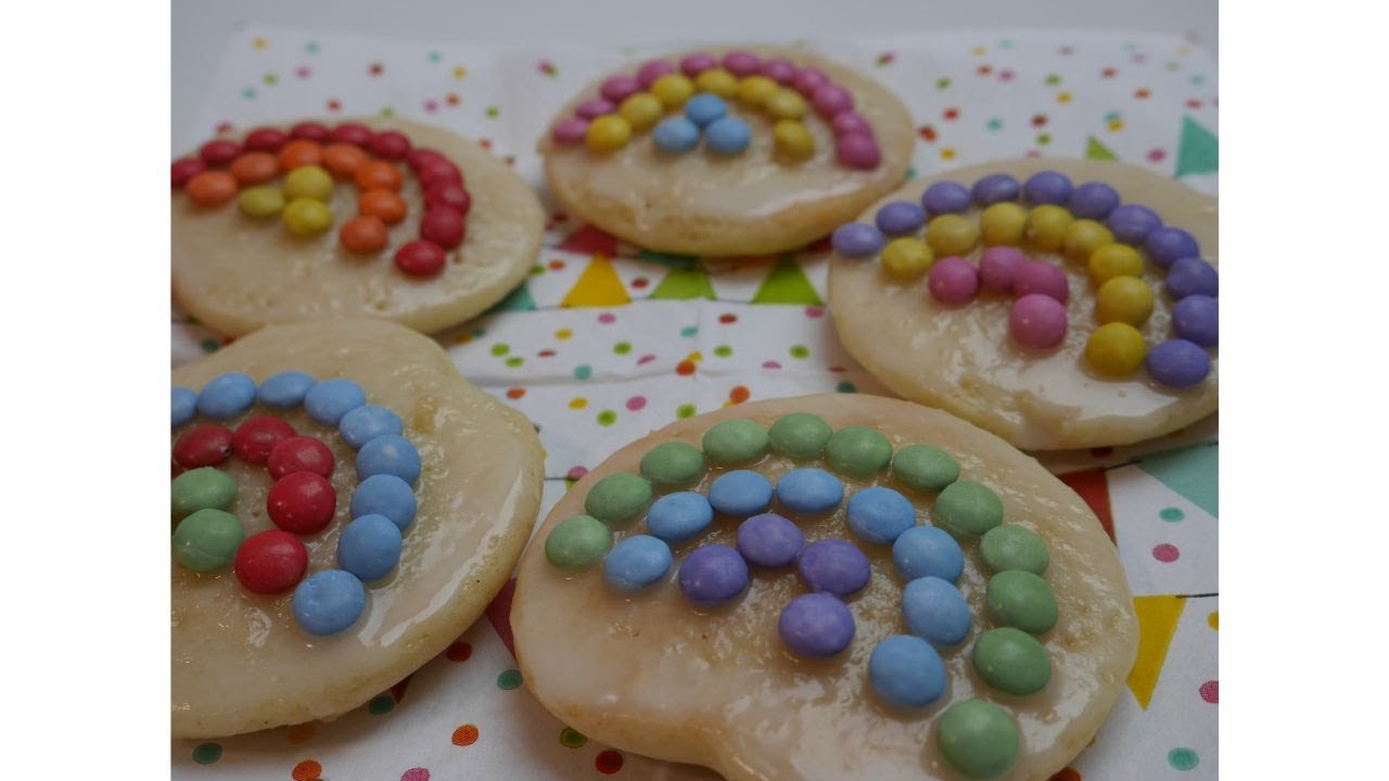 Regenbogen Amerikaner / rainbow cookies