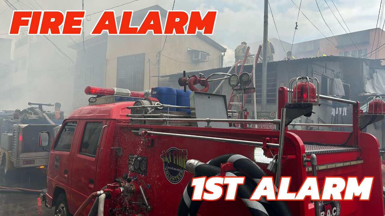 Fire alarm at Baltazar St., Barangay 69, Caloocan City| 1st alarm | 10/16/24