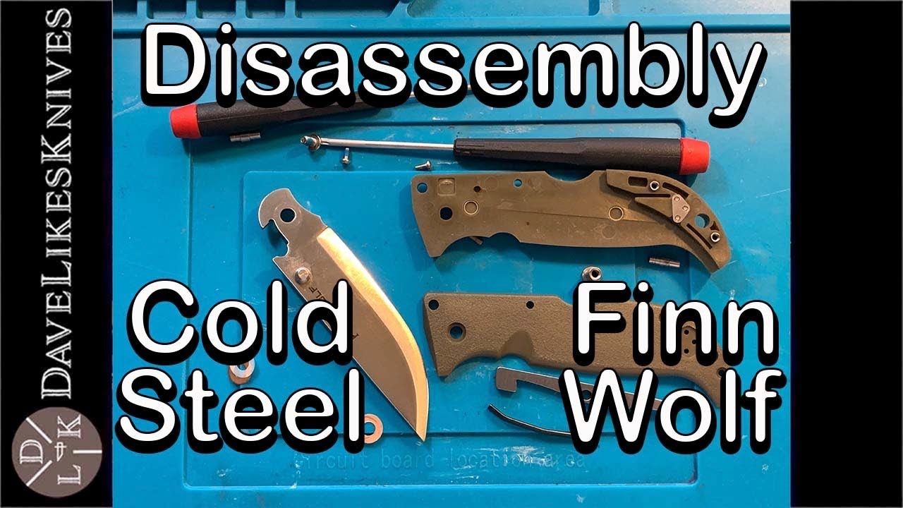 Disassembly: Cold Steel Finn Wolf (feat: Triad Lock)
