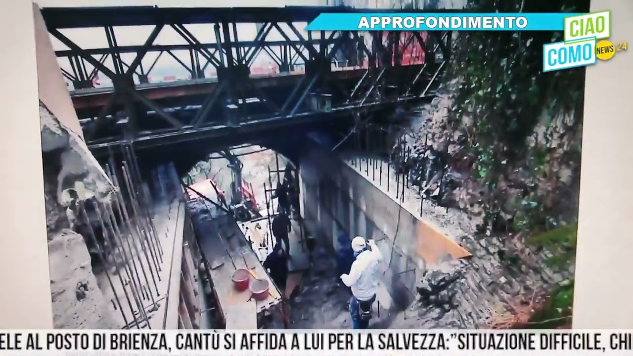 A CiaoComo di mattina il responsabile Protezione Civile di Como: da domani si smonta il ponte Bailey