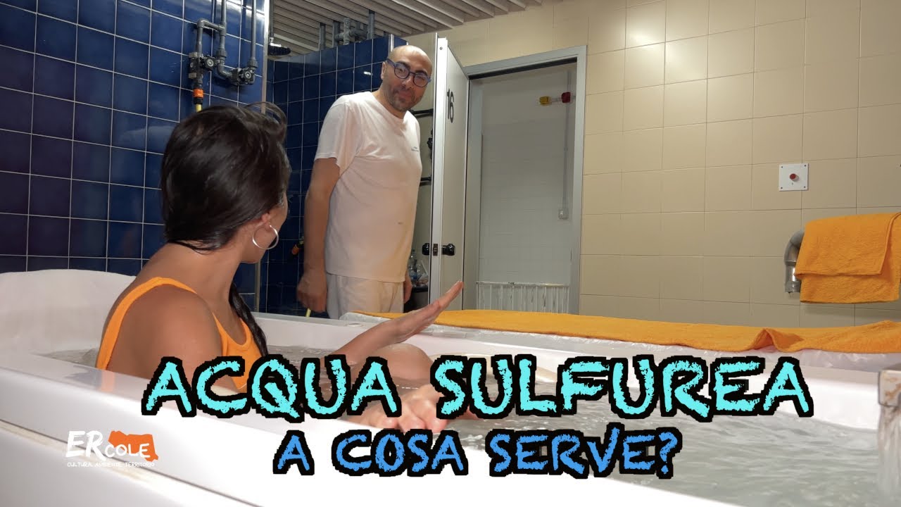 Acqua sulfurea per il benessere della pelle alle Terme di Porretta