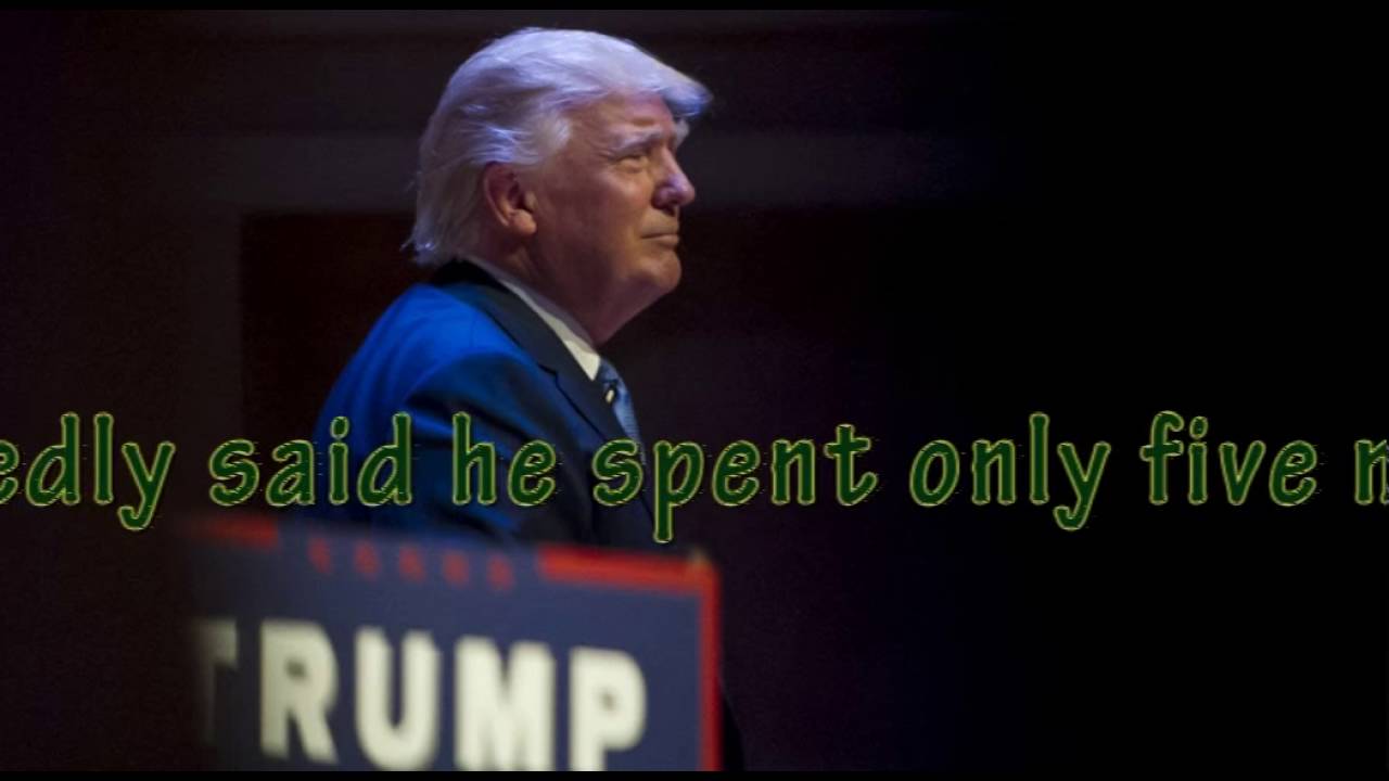 Doctor; I wrote Trump's bill of health in 5 minutes