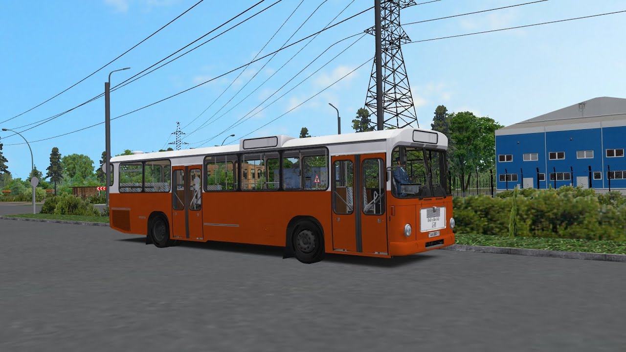 [OMSI 2] Тверь | Маршрут 31 | MAN SL200 Механика