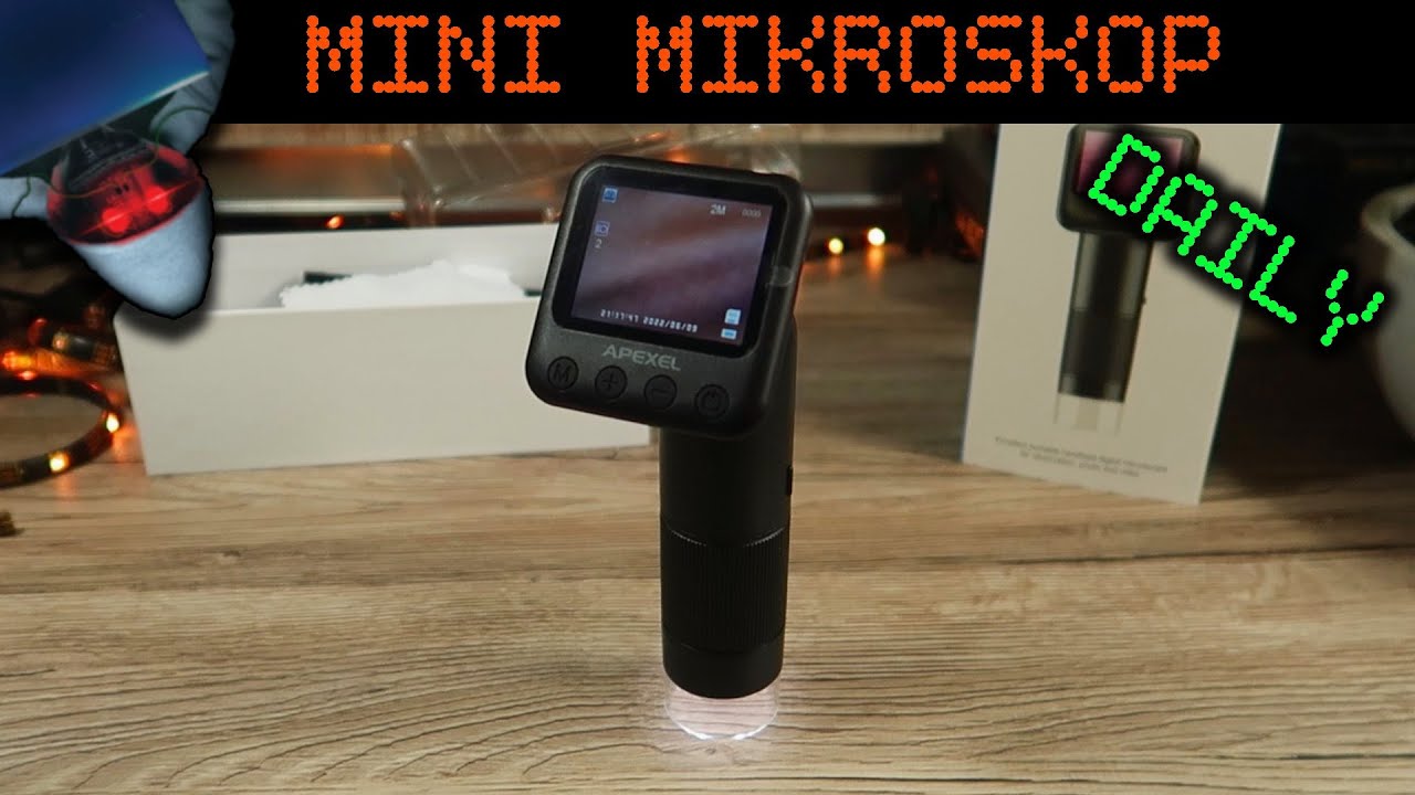 Tydzień ze złomem S1E0 | Przyrząd do hobbystycznej kolonoskopii. Mikroskop Apexel MS008