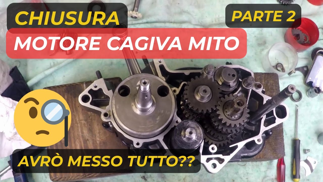 Chiusura DETTAGLIATA blocco motore Cagiva - parte 2