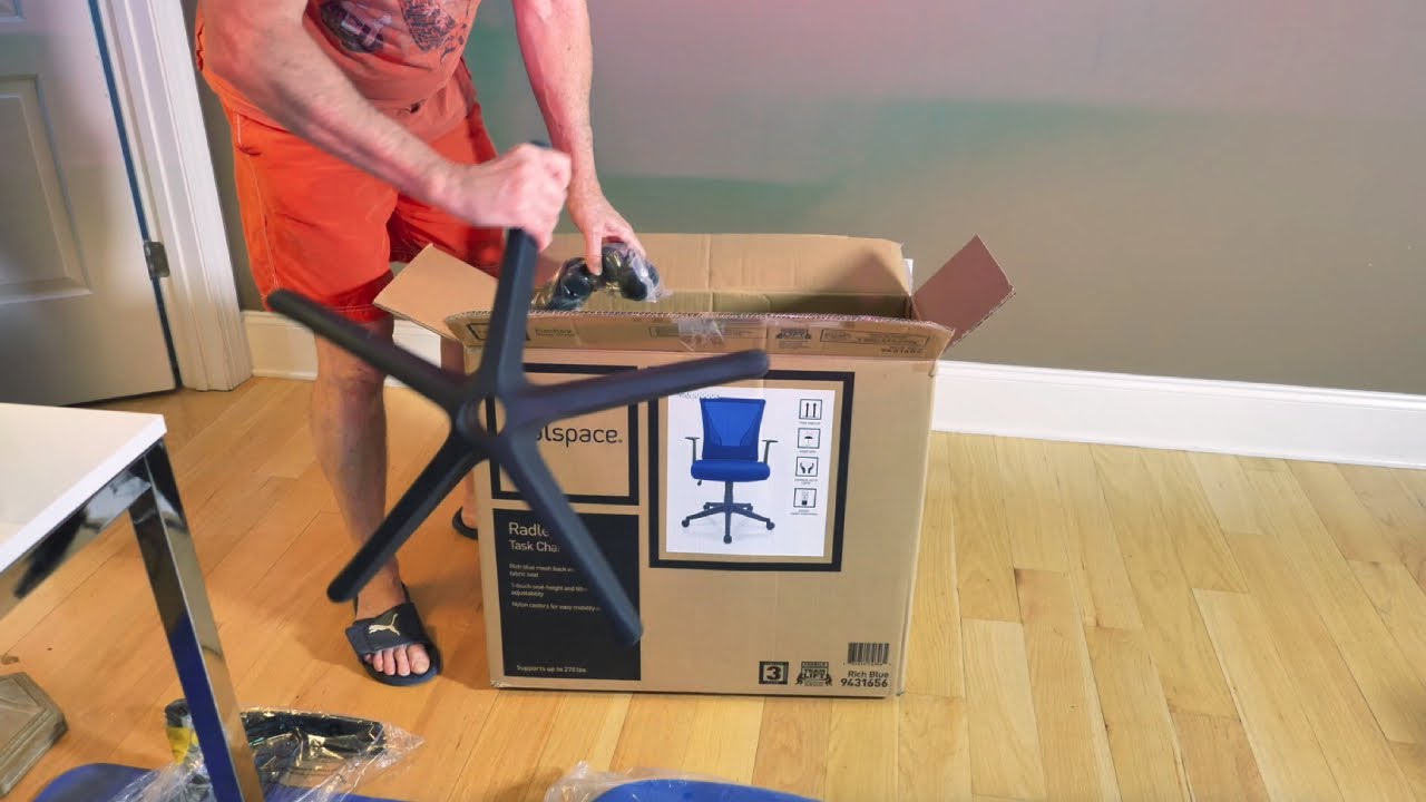 How to assemble a office chair