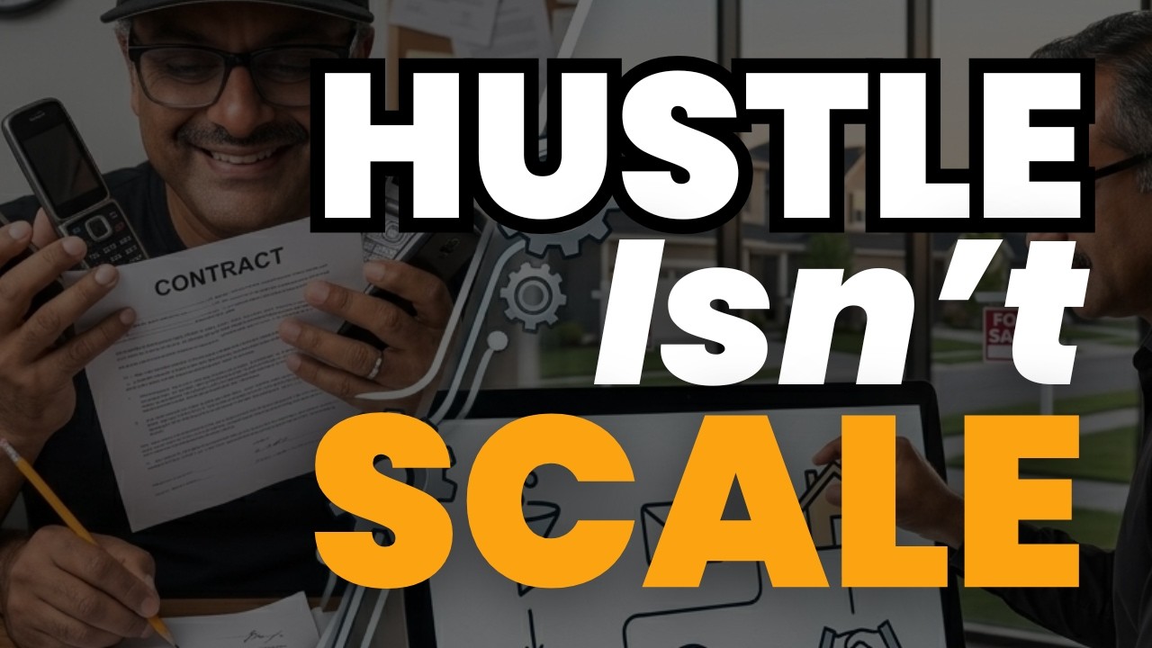 Stop Hustling How to Build Real Estate Systems That Scale