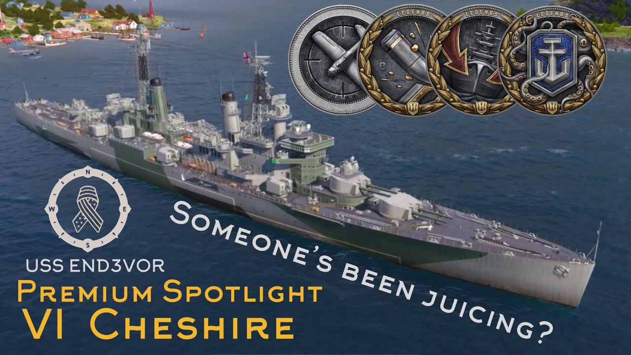 Premium Spotlight | Tier 6 Cheshire | Warships Legends