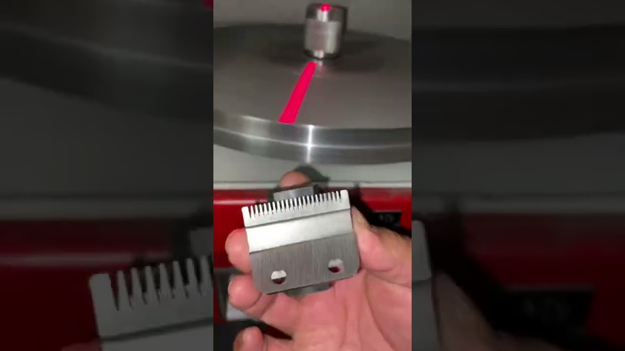 Clipper blade Sharpening