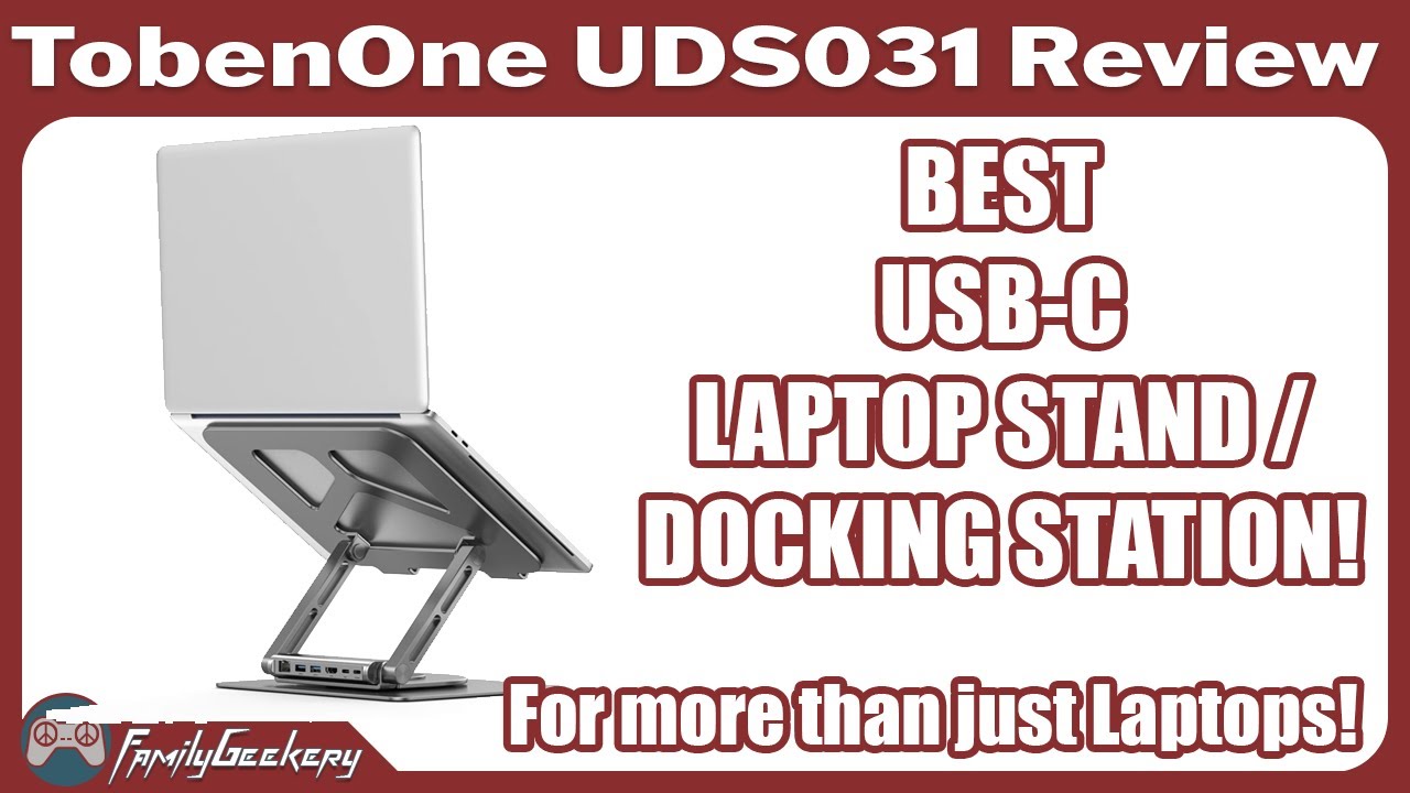 TobenOne UDS031 USB C Laptop Docking Station Stand Review