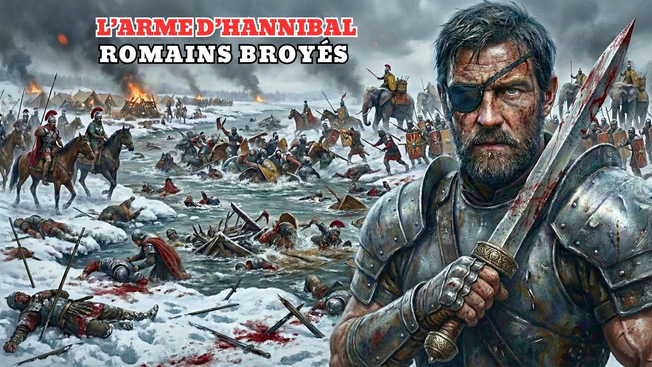 Bataille de la Trébie 218 : 20.000 Romains MASSACRÉS en 6 Heures – L’Arme d’Hannibal