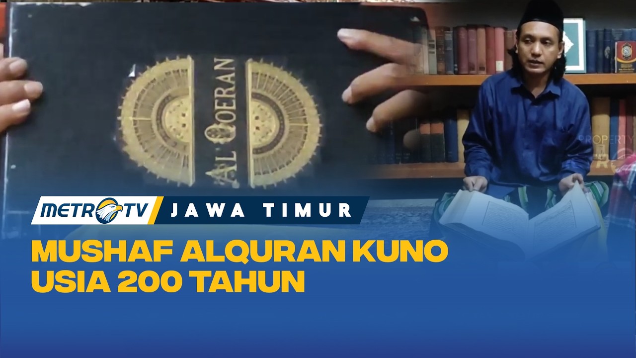 Usia Lebih 2 Abad, Mushaf Alquran Kuno Zaman Paku Buwono IV Terawat Baik