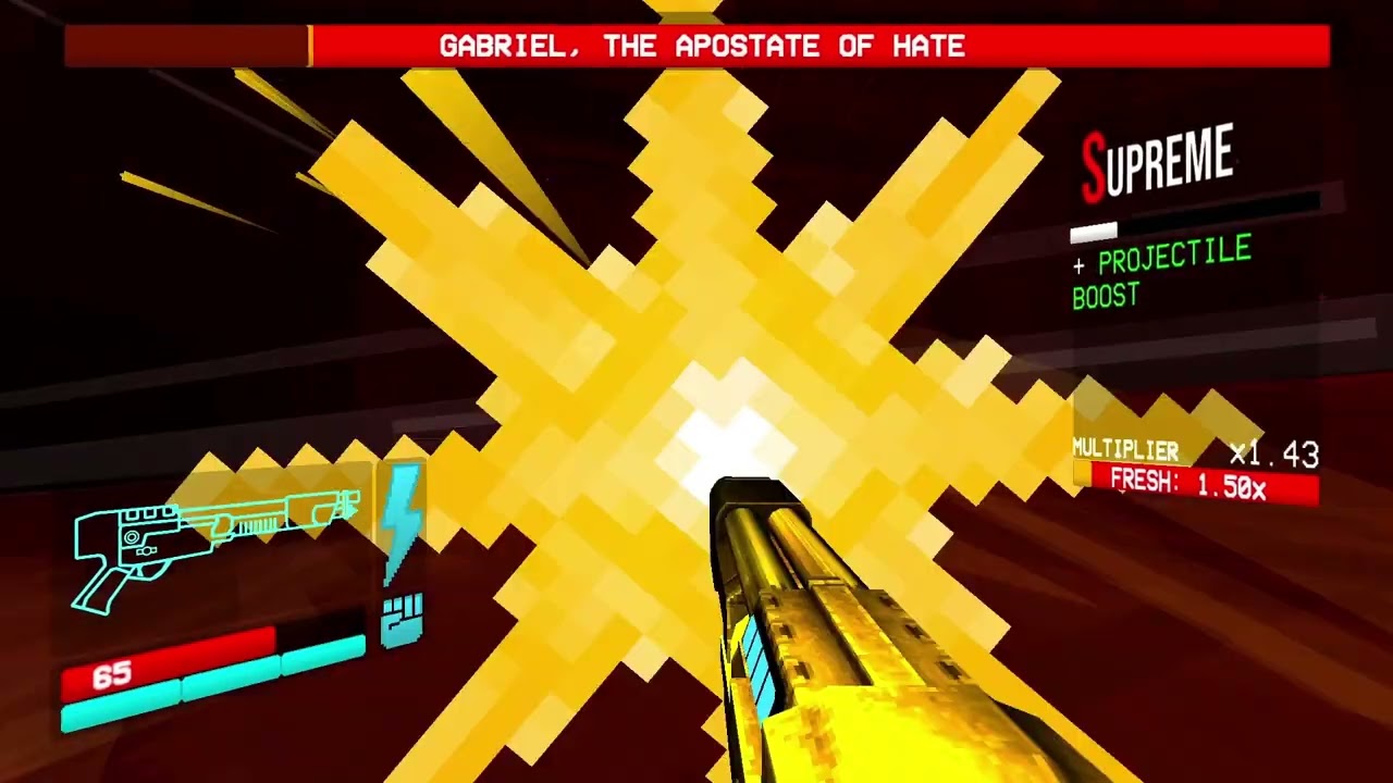 Ultrakill: Gabriel, The Apostate of Hate is Easy (Violent Difficulty)