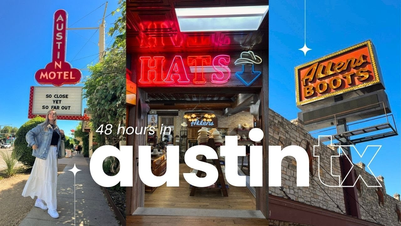 48 hours in Austin, TX | going solo in Texas 🤠 | south congress, texas bbq & live country music