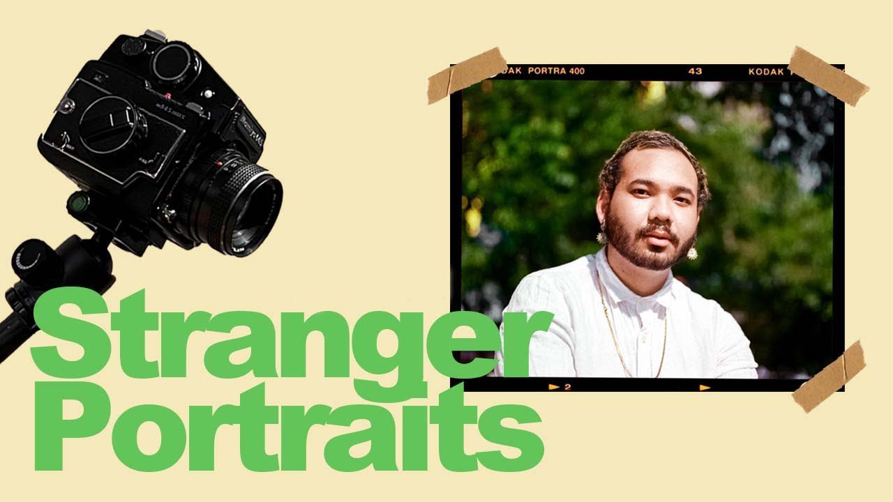 Taking Film Portraits of strangers in Sydney