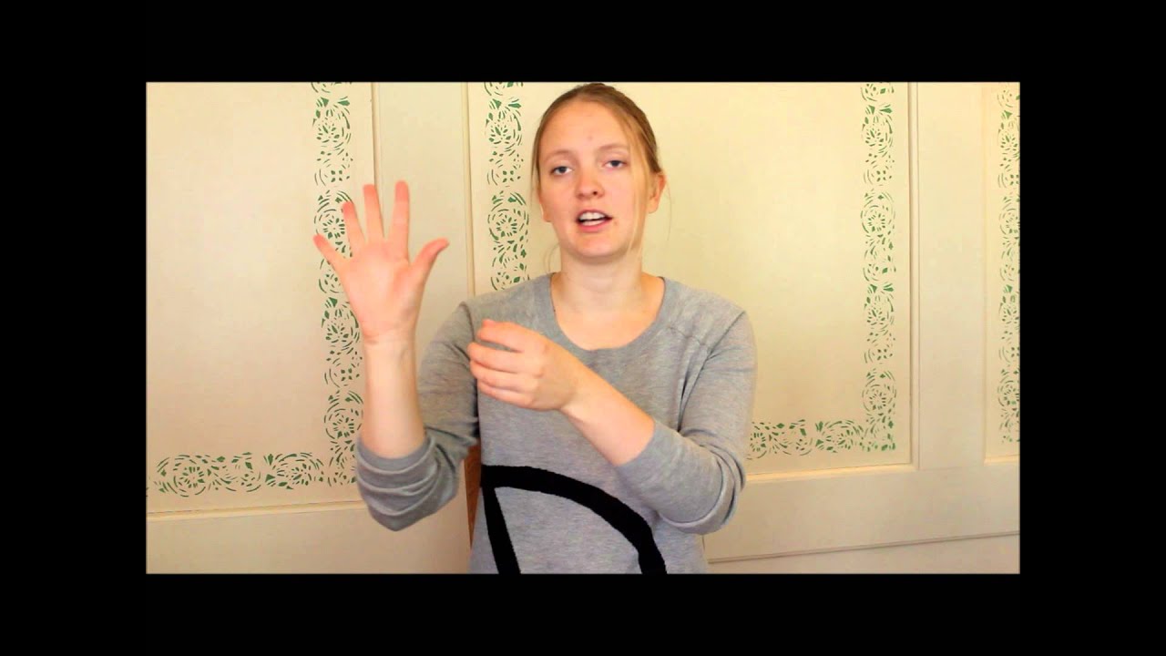 Minikurs i tegnspråk: måneder (#4)