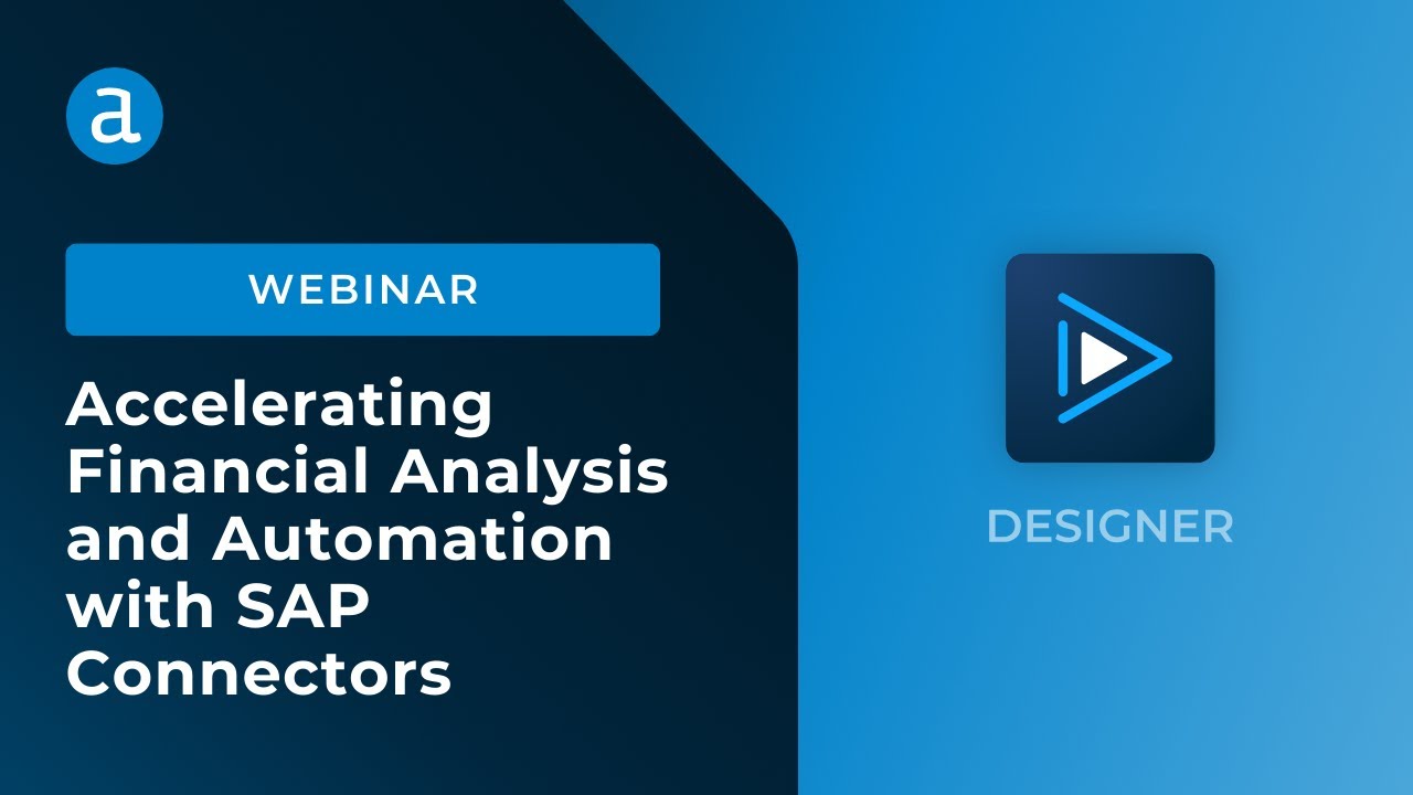 Alteryx + SAP: Accelerating Financial Analysis and Automation with SAP Connectors
