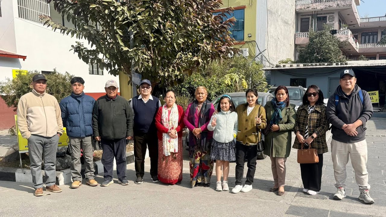 Lunch time with family at Mantra Thakali Restaurant⎮Pokhara Nepal🇳🇵⎮Alyhaan👨‍👩‍👧⎮🇦🇺