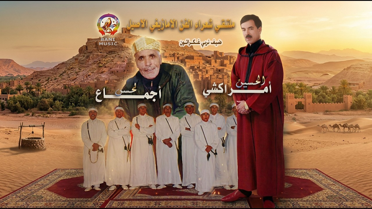 Lahcen Ajmaa wa Lhoucine Amrrakchi - Dif Nrbi  لحسن أجماع و الحسين أمراكشي : الضيف نربي ألبوم كامل