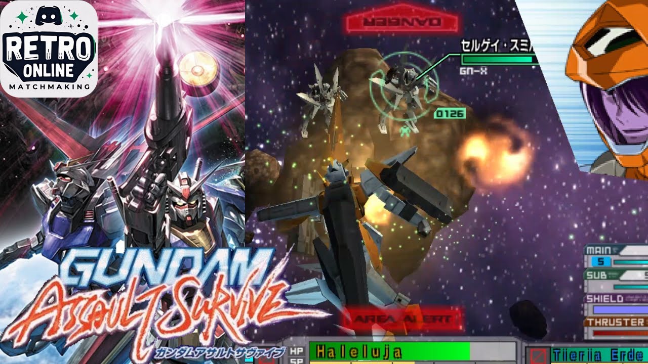 Gundam Assault Survive PSP Online Multiplayer | Join Our Discord Community