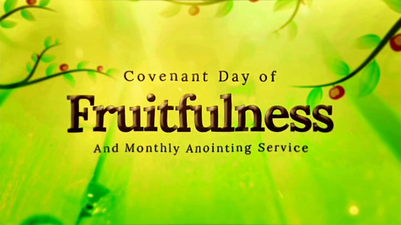 COVENANT DAY OF FRUITFULNESS | 1ST SERVICE | SUNDAY | PST. RICHARD ATIAYAO | 15TH FEB. 2026