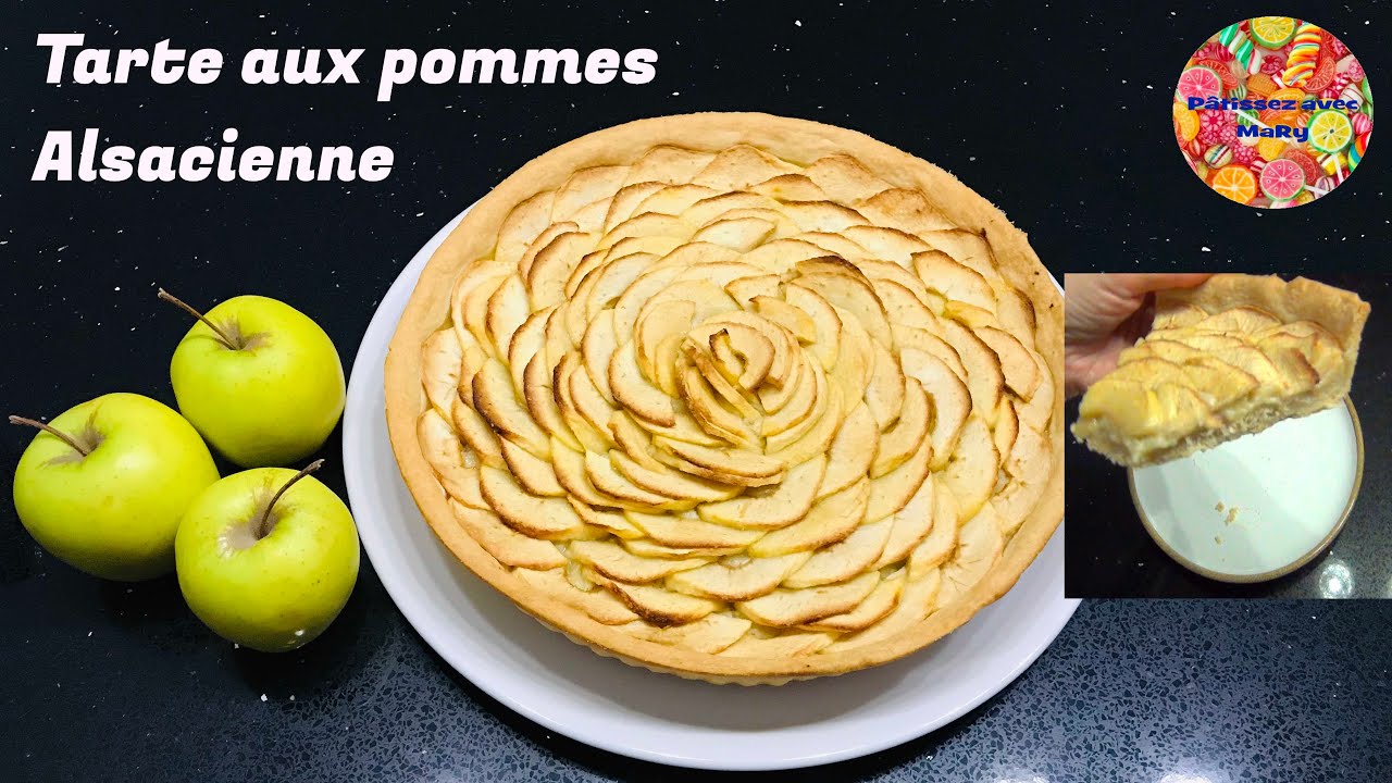 эльзасский яблочный пирог
