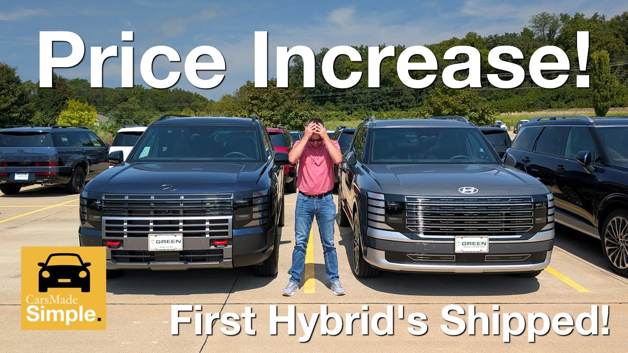 2026 Hyundai Palisade Price Increase + Hybrid Palisade's Shipping!