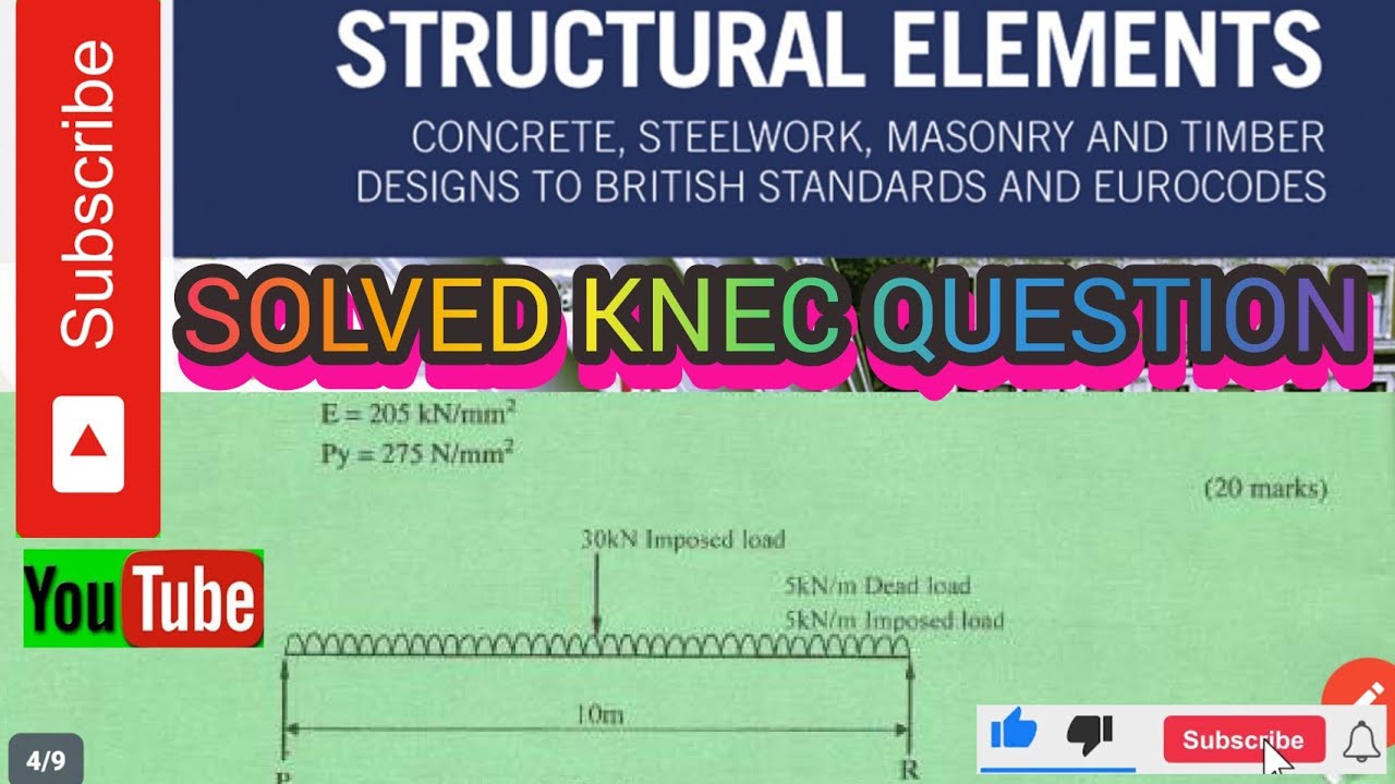PART 1:SELECTION OF A BEAM SECTION IN GRADE S275 STEEL [BS 5950]