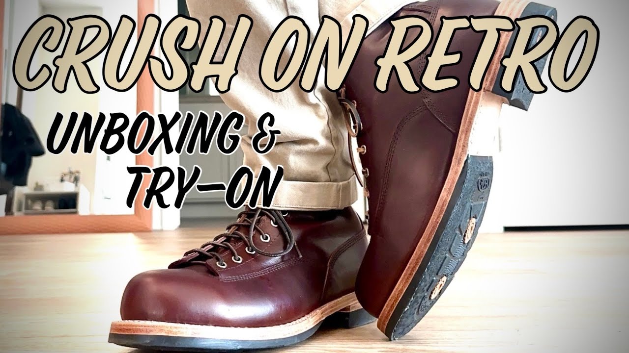 Unboxing My First Pair of Crush on Retro Lace-to-Toe Boots