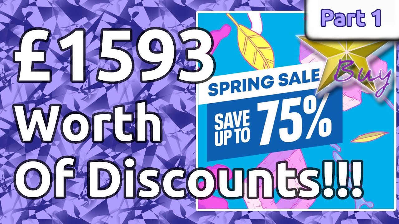 The Best PlayStation Game Deals [UK PSN Spring Sale part1]