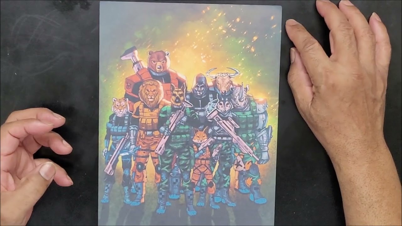Creating your own comic book from thought to print