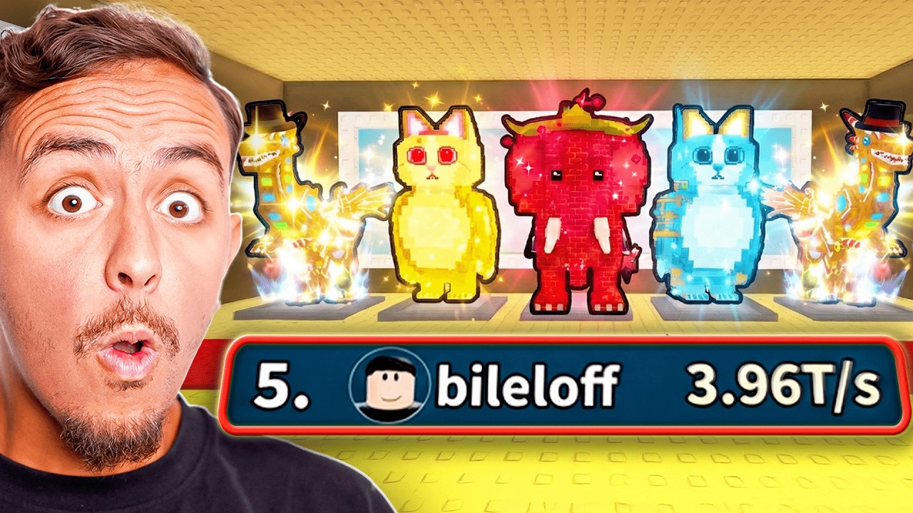J'atteint Le Top 5 Mondial Sur Steal A Brainrot !