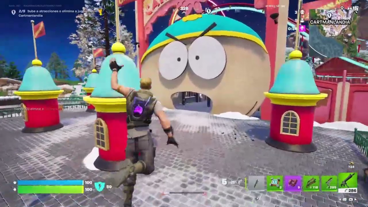 Jugando fortnite por primera vez en PS4