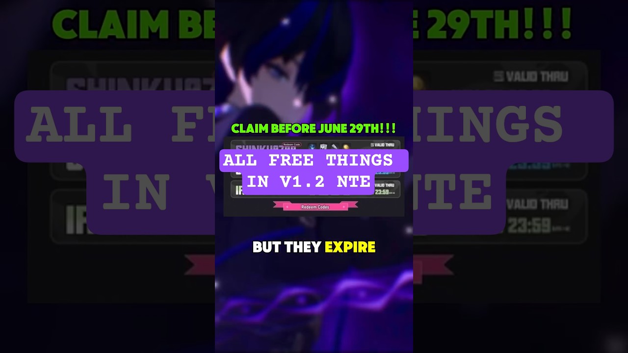 EVERYTHING FREE IN NTE 1 2!!! CODES, FREE S CLASS & 100+ PULLS #nte #shorts #nevernesstoeverness