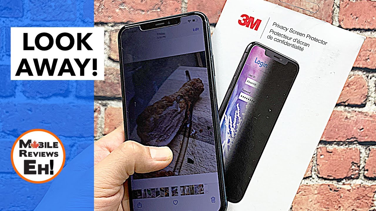 Stop Prying Eyes? - 3M Privacy Screen Protector for the iPhone 11/11 Pro Max