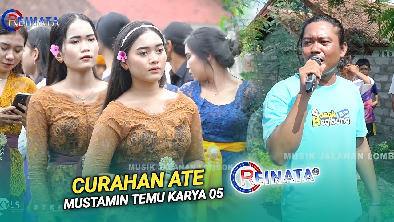 Sasak viral Curahan ate Mustamin Temu karya 05 | Musik jalanan Reinata 05